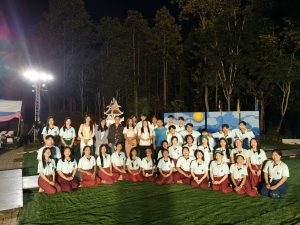 ฝึกซ้อมการแสดงพระมหาชนก ถวายผ้าพระกฐิน