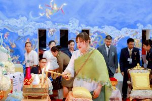 พระเจ้าวรวงศ์เธอ พระองค์เจ้าสิริภาจุฑาภรณ์ เสด็จฯ เป็นองค์ประธานถวายผ้าพระกฐิน